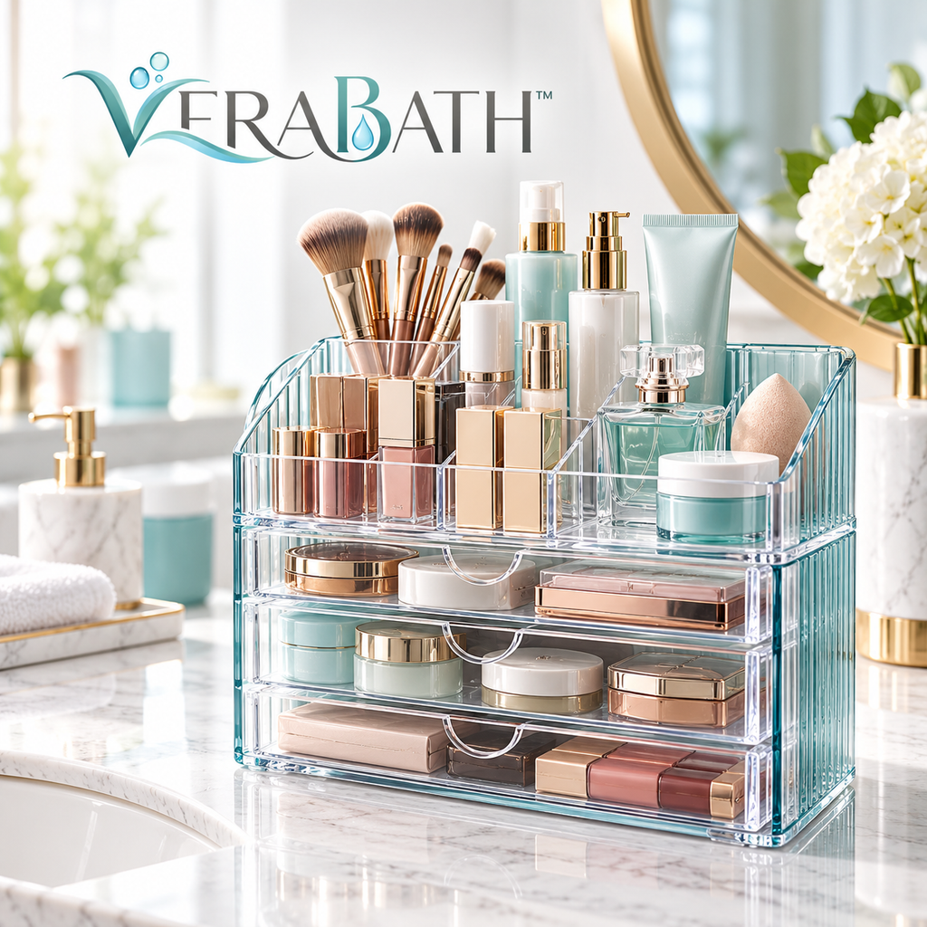 verabath™ Makeup Organizer with Beauty Storage & Vanity Organization Solution