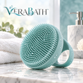 verabath™ Silicone Body Scrubber with Gentle Cleansing & Shower Care Experience