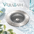 verabath™ Drain Hair Catcher with Drain Protection & Bathroom Maintenance
